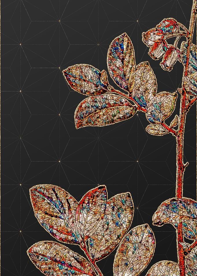 Stained Glass Botanical