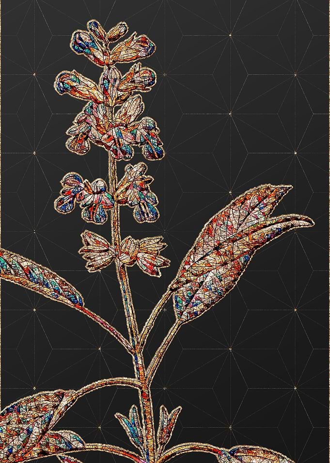 Prismatic Mosaic Botanical