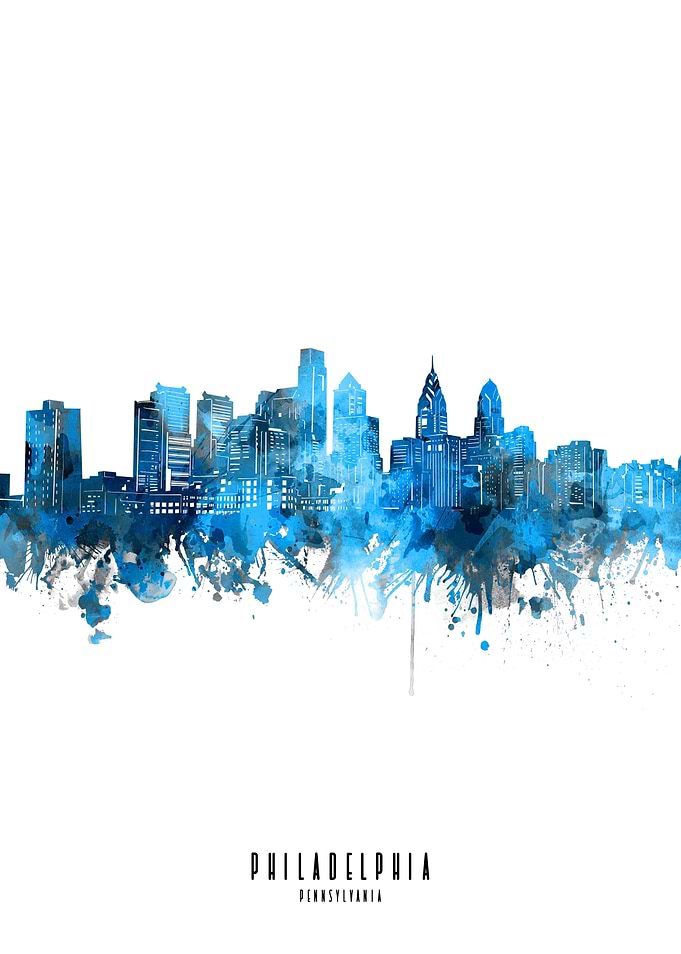 philadelphia watercolor