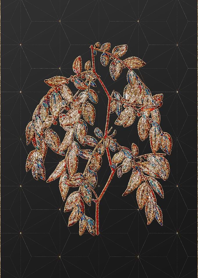Stained Glass Floral