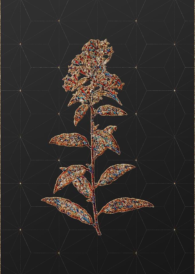 Stained Glass Floral