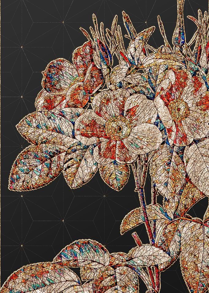 Prismatic Mosaic Botanical
