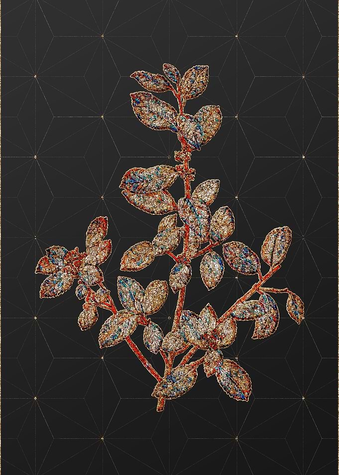 Stained Glass Floral