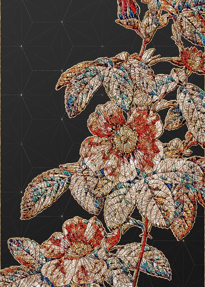 Rainbow Mosaic Botanical