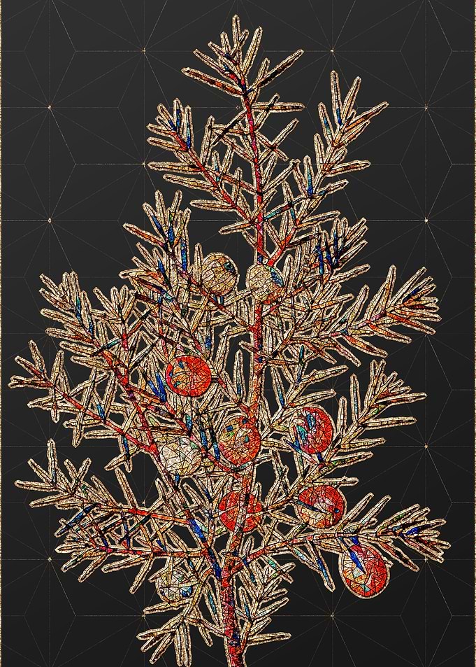Stained Glass Botanical