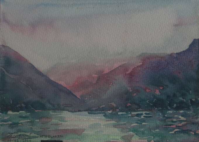 Watercolour Landscape