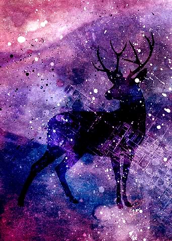 fantasy world of deer
