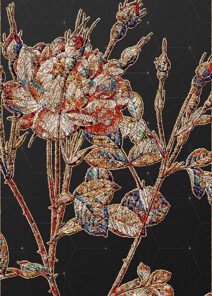 Stained Glass Botanical