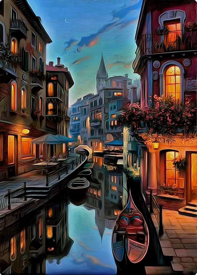 Secret passes of Venice