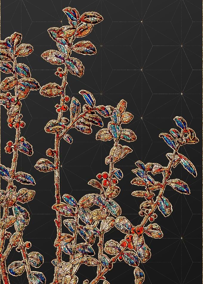 Stained Glass Botanical