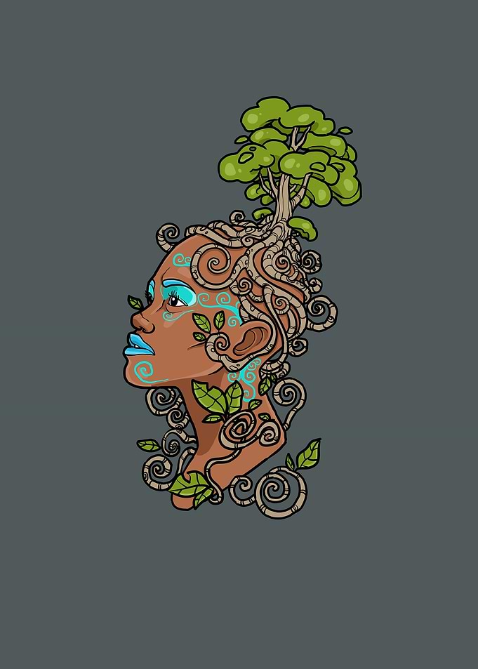 Root haired Lady