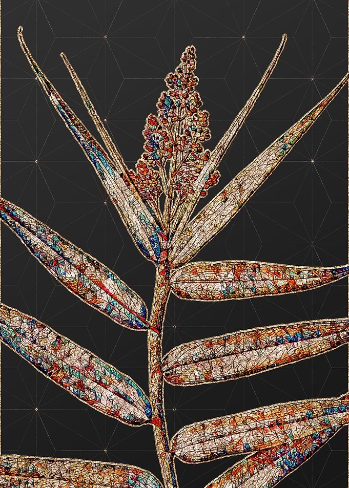 Stained Glass Botanical