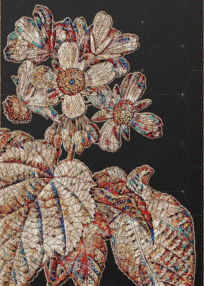 Stained Glass Botanical