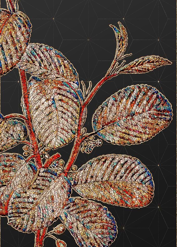 Stained Glass Botanical
