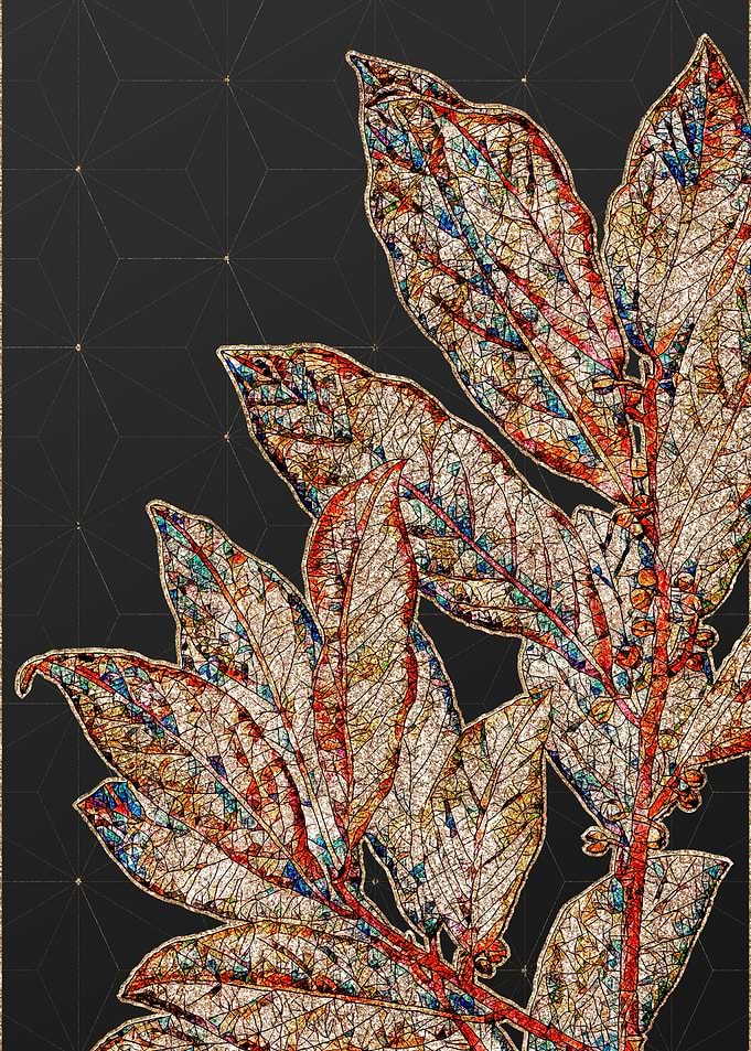 Stained Glass Floral