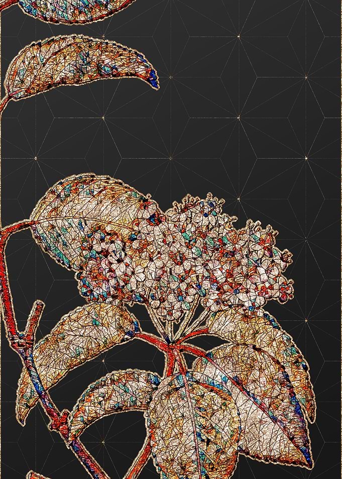 Stained Glass Floral