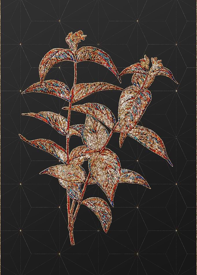 Prismatic Mosaic Floral