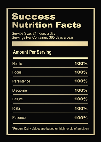 Success Nutrition Facts