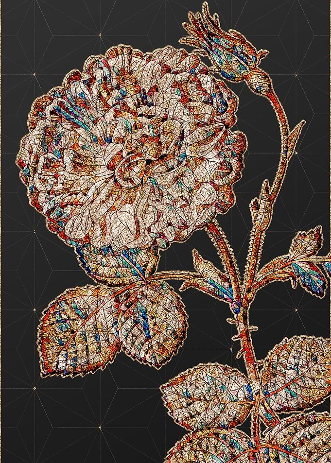 Prismatic Mosaic Botanical