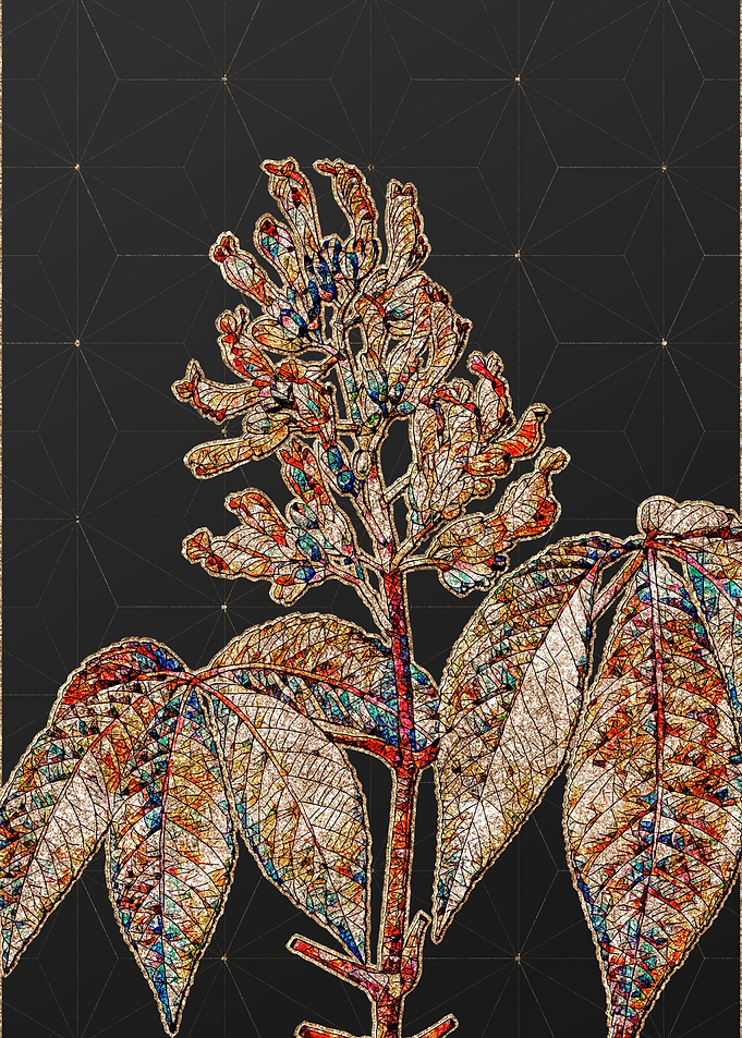 Prismatic Mosaic Botanical