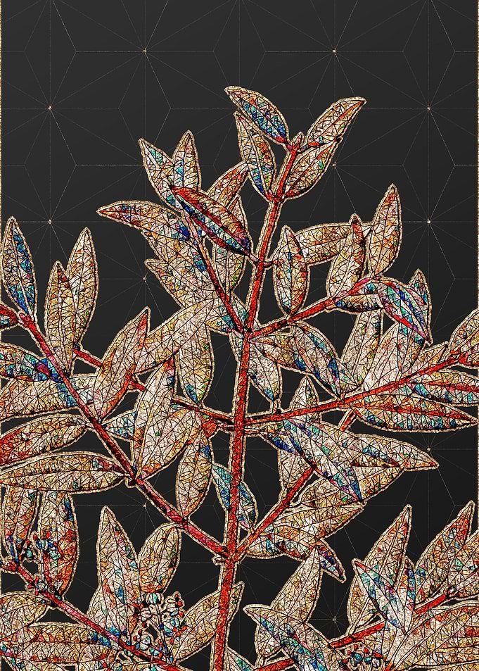 Stained Glass Floral