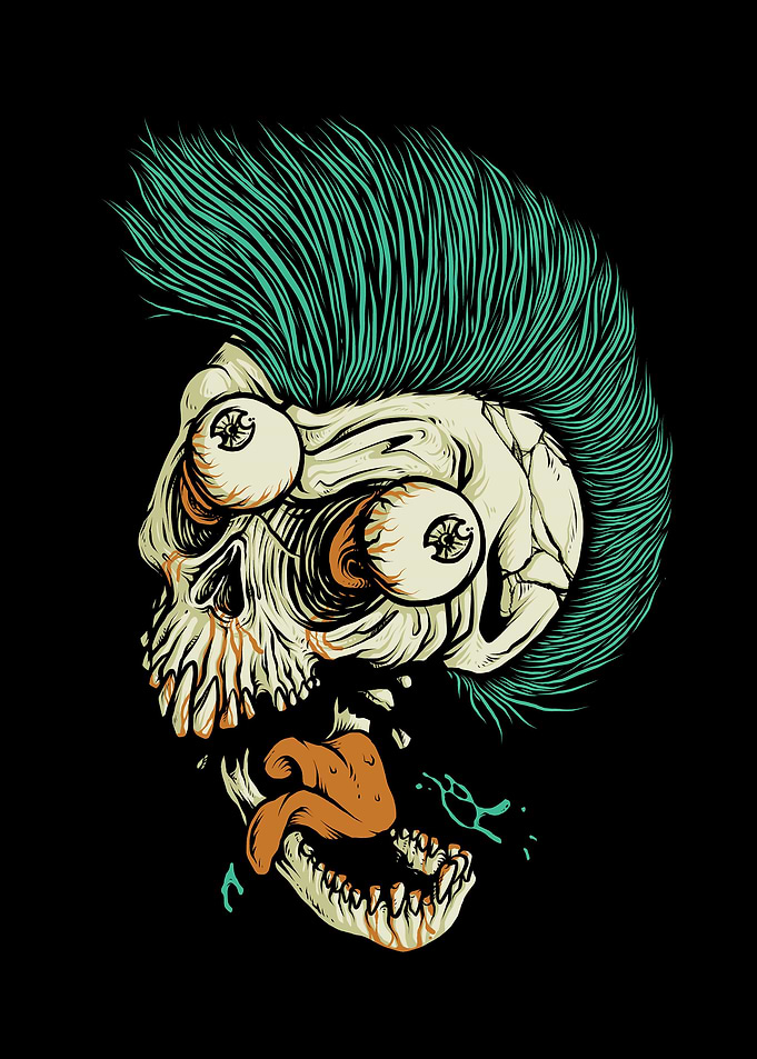 Skull Punk Style