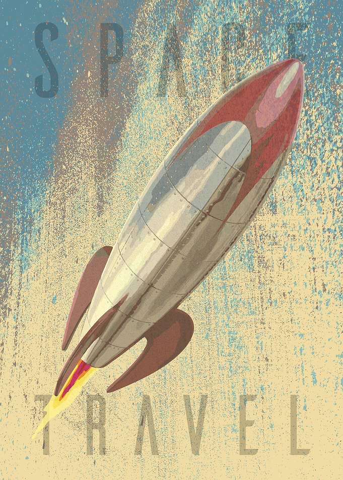 Vintage Space Travel