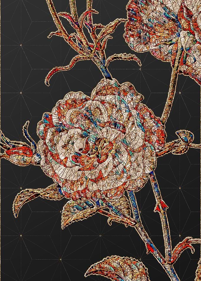 Rainbow Mosaic Botanical
