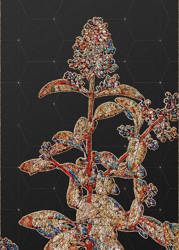 Prismatic Mosaic Botanical