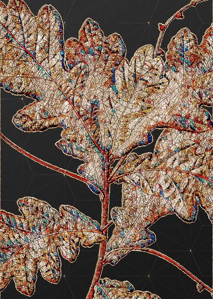 Prismatic Mosaic Botanical