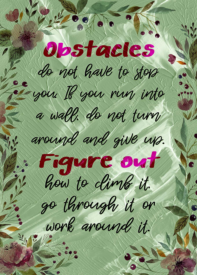 Do not give up