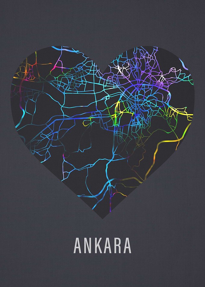 Ankara Turkey City Streets