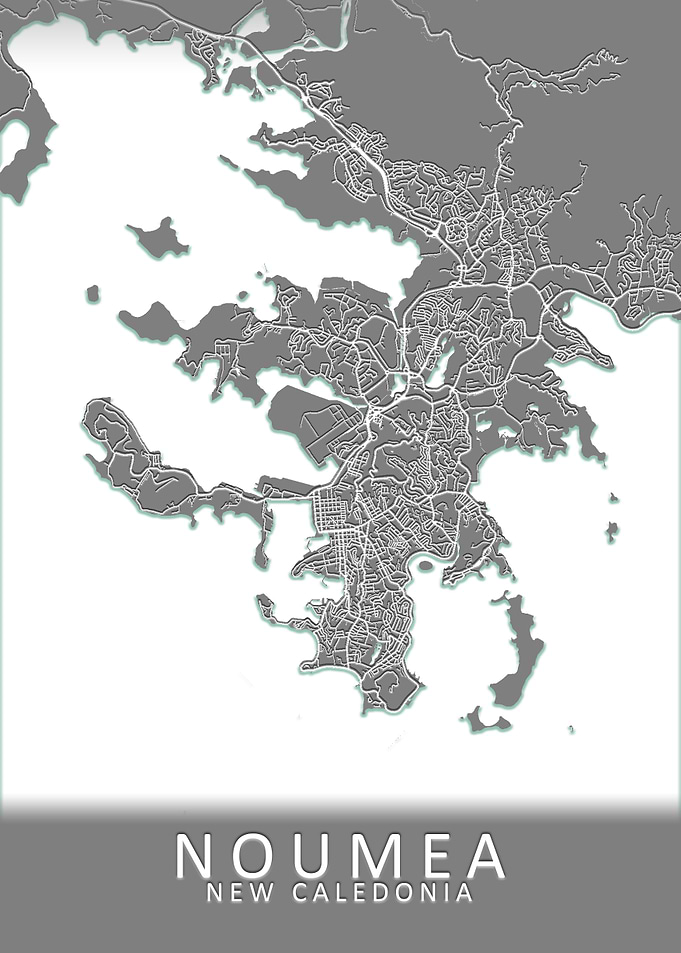 Noumea New Caledonia Map