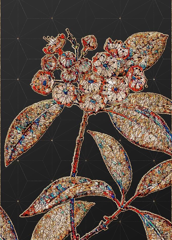 Stained Glass Floral