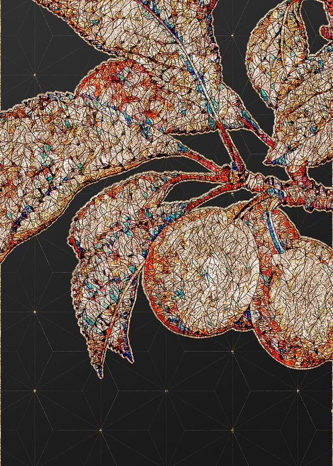Stained Glass Floral