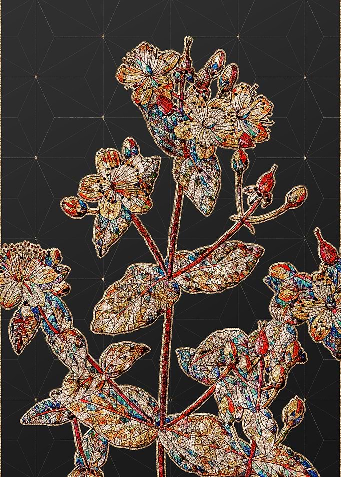 Rainbow Mosaic Botanical
