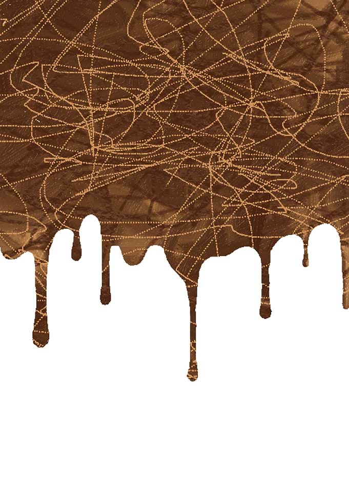 Abstract Dripping Paint