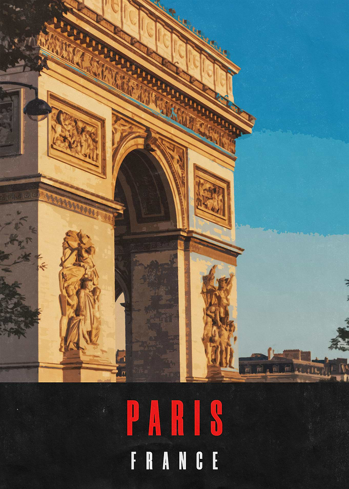 Paris Vintage Poster