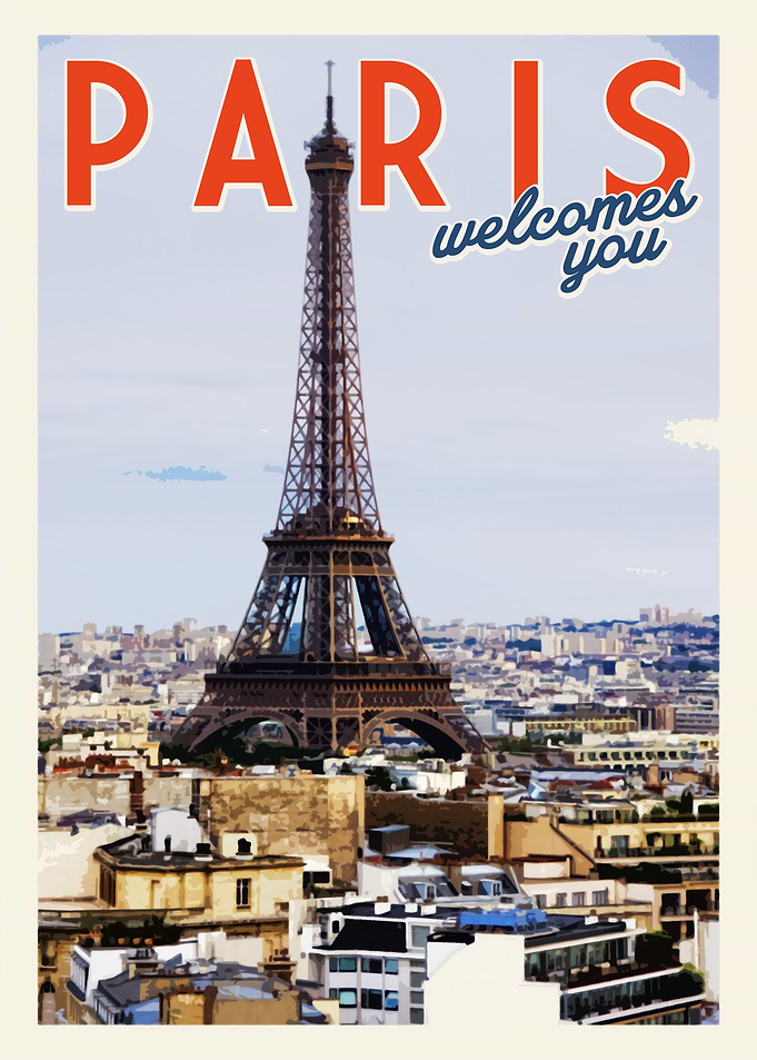 Paris Vintage Poster