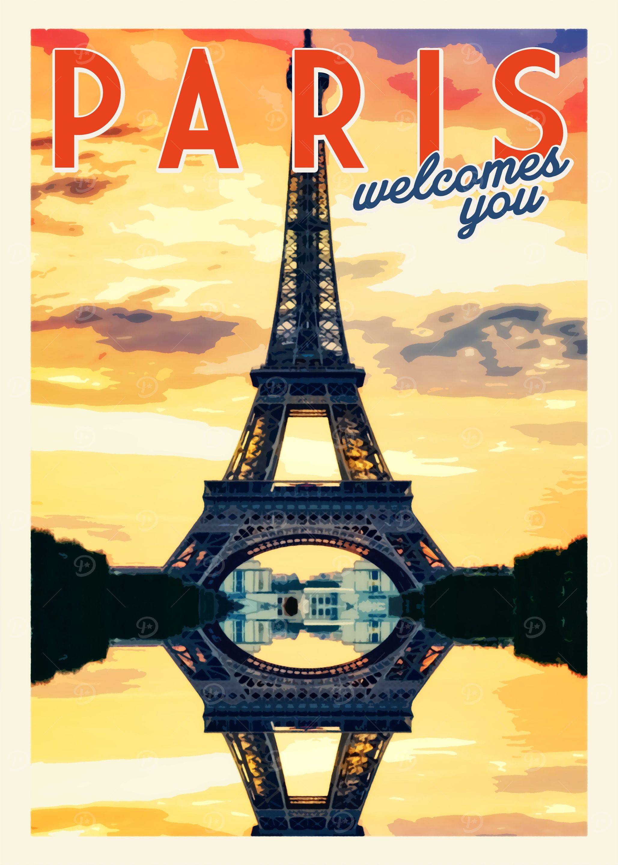 Paris Vintage Poster