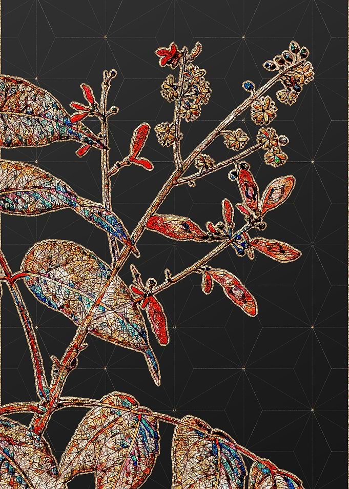 Rainbow Mosaic Botanical