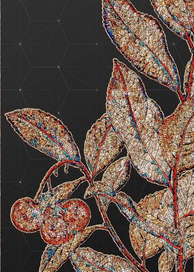 Rainbow Mosaic Botanical