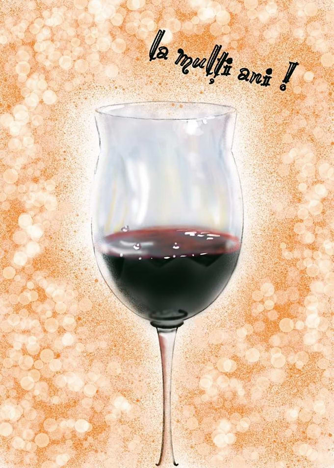 Glass of wine
