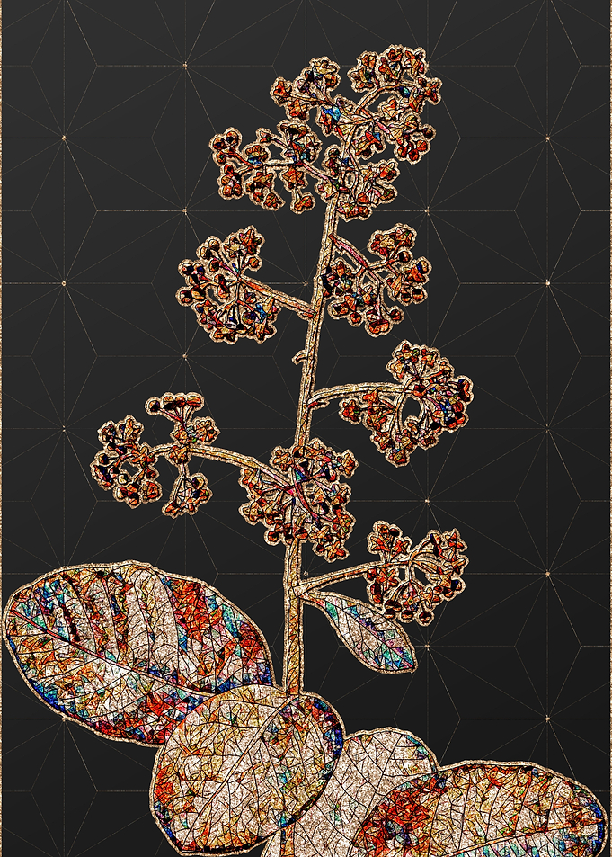 Prismatic Mosaic Botanical