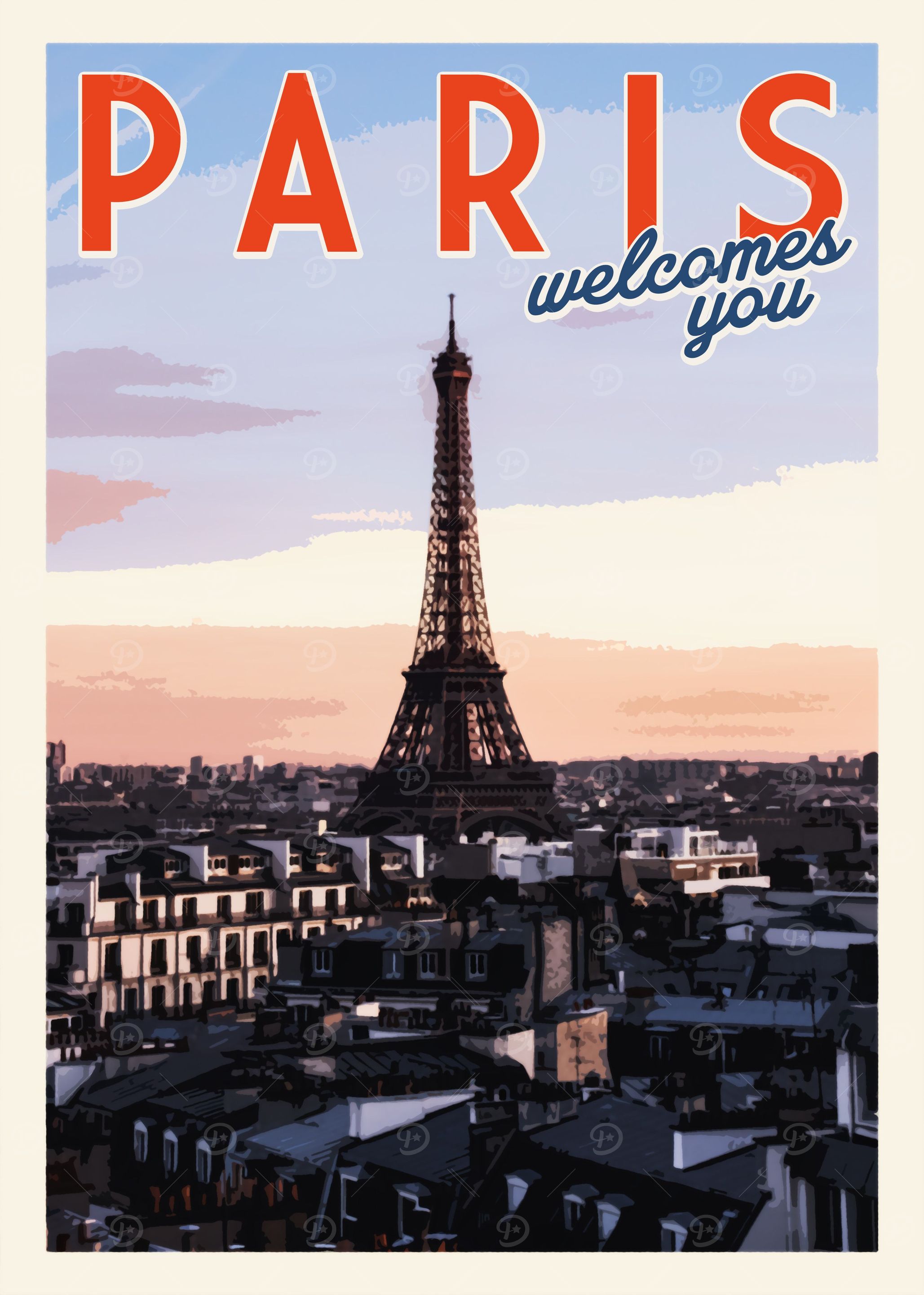 Paris Vintage Poster