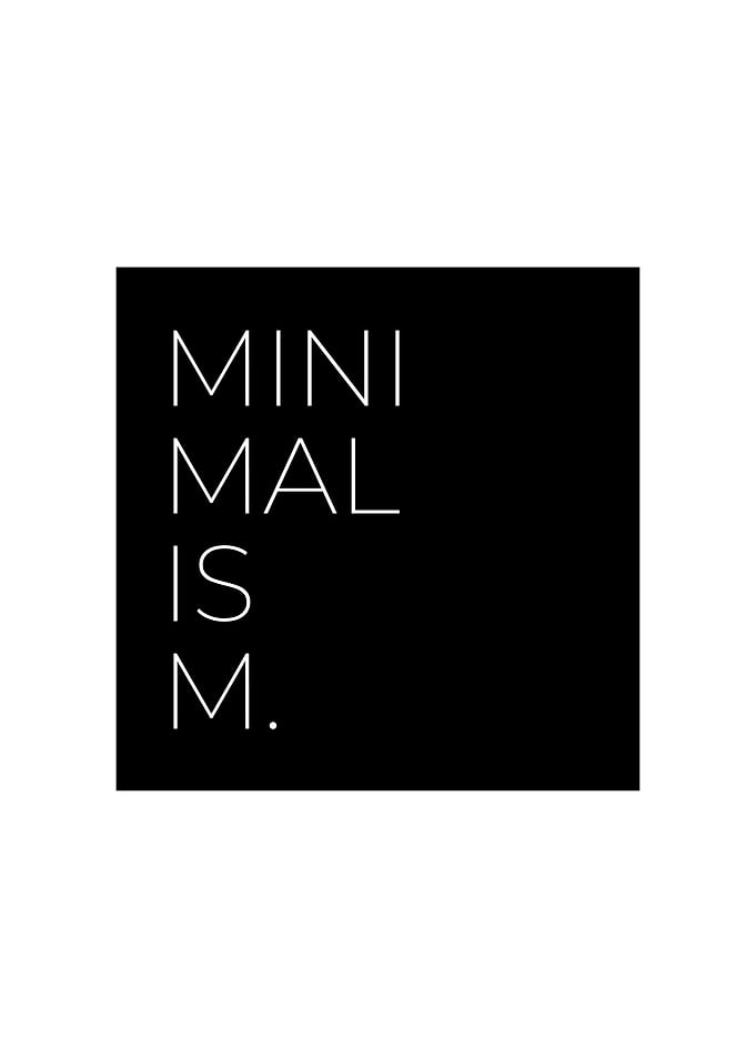 MINIMALISM
