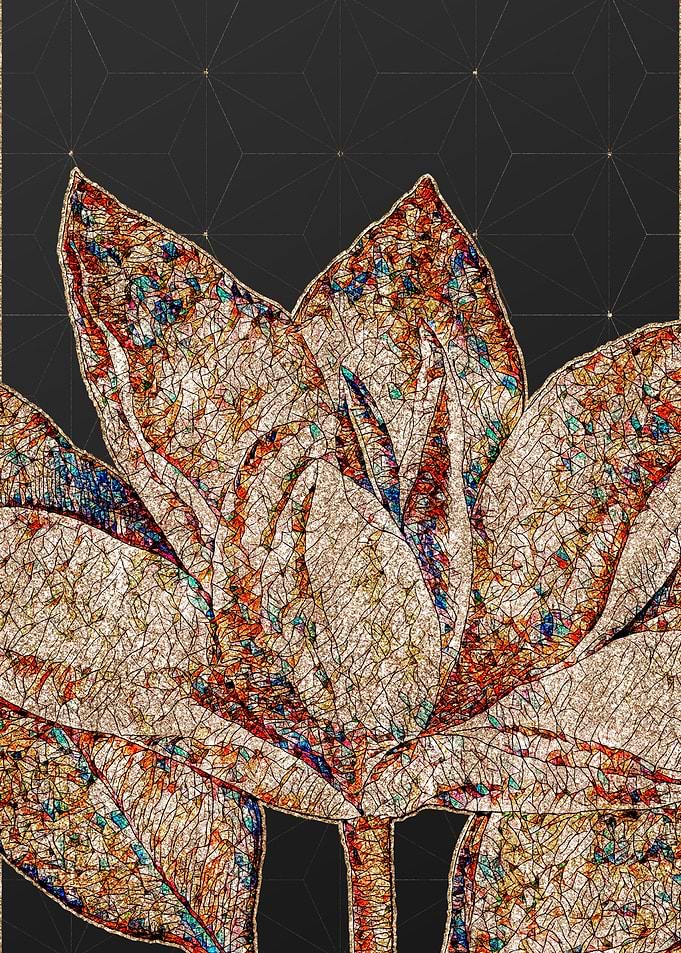 Prismatic Mosaic Botanical
