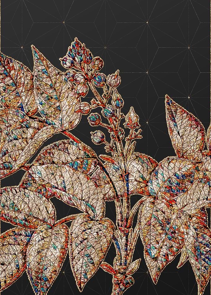 Prismatic Mosaic Botanical