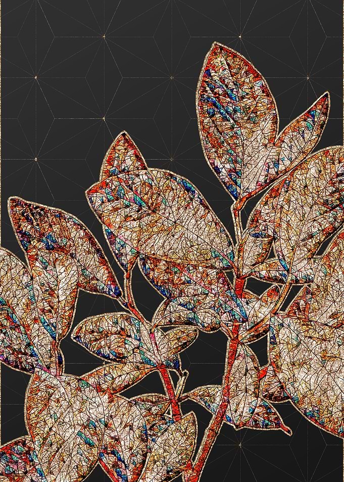 Prismatic Mosaic Botanical
