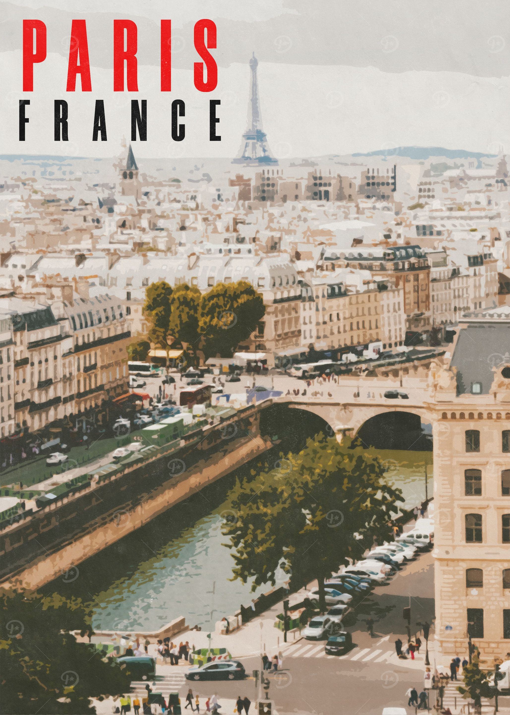 Paris Vintage Poster